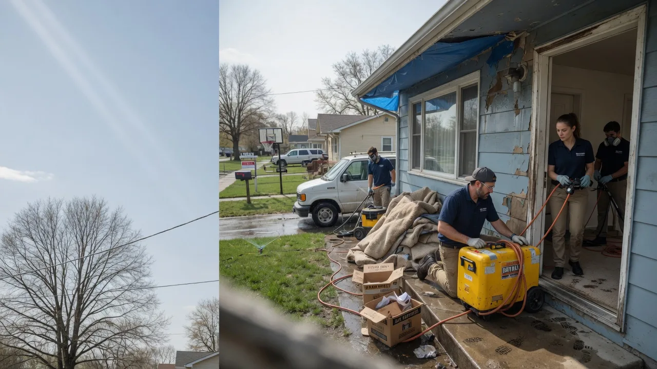 Basement Flood Cleanup in Weatherford, TX near me